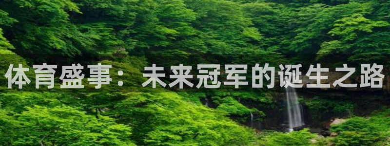 体育盛事：未来冠军的诞生之路
